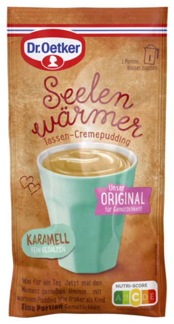 Dr. Oetker Seelenwärmer Tassen-Cremepudding Karamell