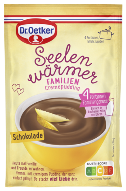Dr. Oetker Seelenwärmer Familien-Cremepudding Schokolade