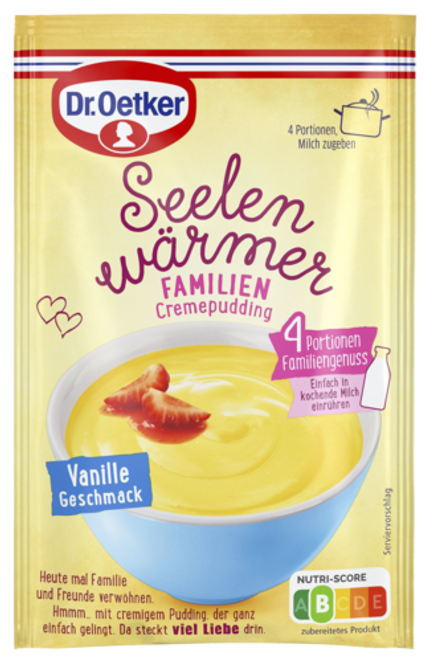 Dr. Oetker Seelenwärmer Familien-Cremepudding Vanille-Geschmack