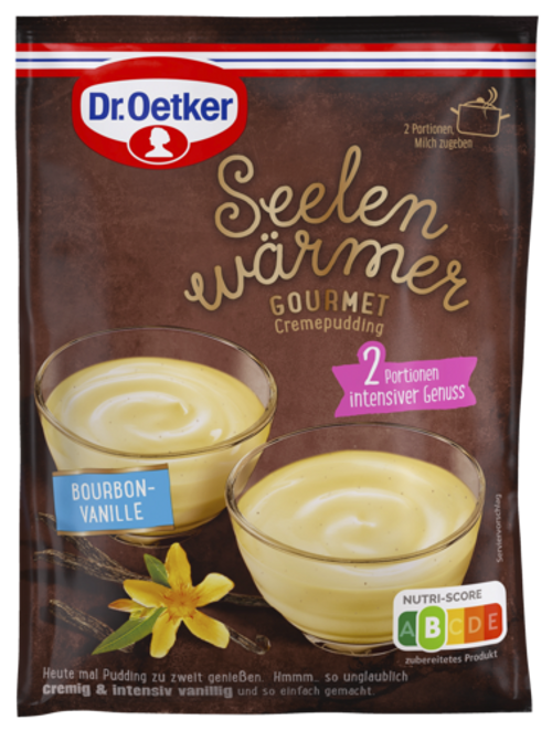 Dr. Oetker Seelenwärmer Gourmet-Cremepudding Bourbon-Vanille
