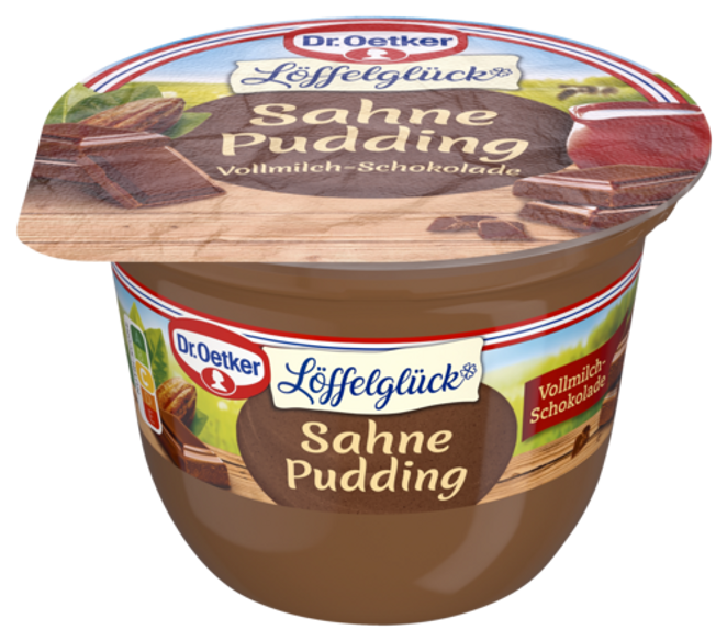 Dr. Oetker Löffelglück Sahne Pudding Vollmilch-Schokolade 200g