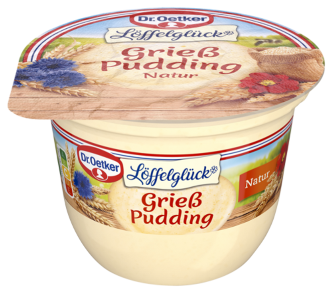 Dr. Oetker Löffelglück Grieß Pudding natur 200g