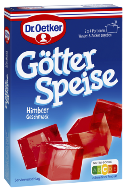Dr. Oetker Götterspeise Koch. Himbeer-Geschmack