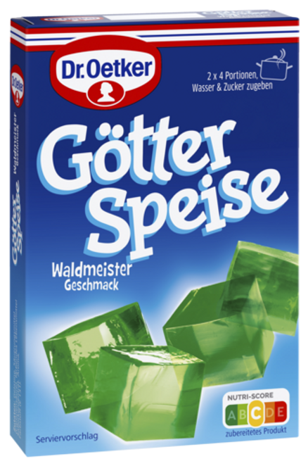 Dr. Oetker Götterspeise Koch. Waldmeister-Geschmack