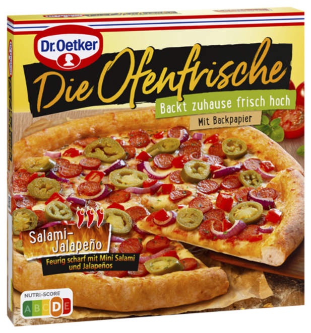Dr. Oetker Die Ofenfrische Salami-Jalapeno