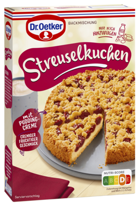 Dr. Oetker Streusel Kuchen