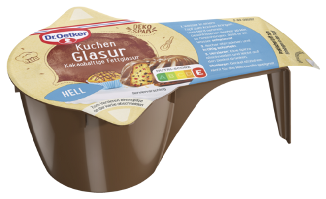 Dr. Oetker Becherglasur Hell