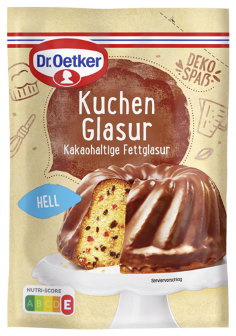 Dr. Oetker Kuchenglasur Hell