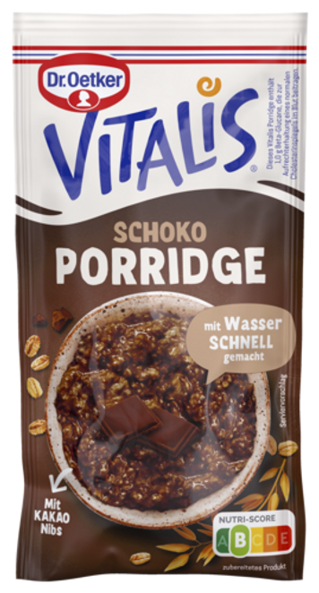 Dr. Oetker Vitalis Porridge Schokolade