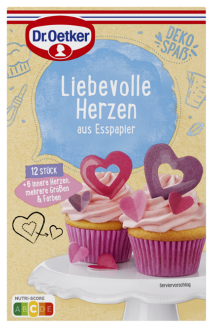 Dr. Oetker Liebevolle Herzen