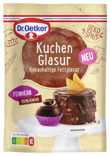 Dr. Oetker Kuchenglasur Feinherb RAC MB
