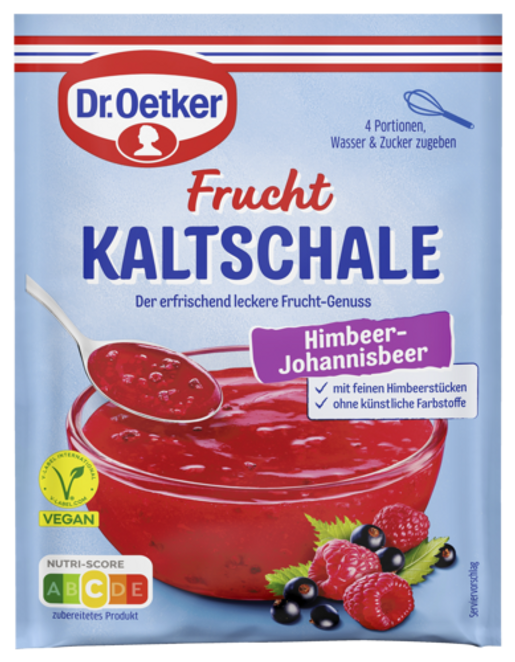 Dr. Oetker Fruchtkaltschale Himbeer-Johannisbeer