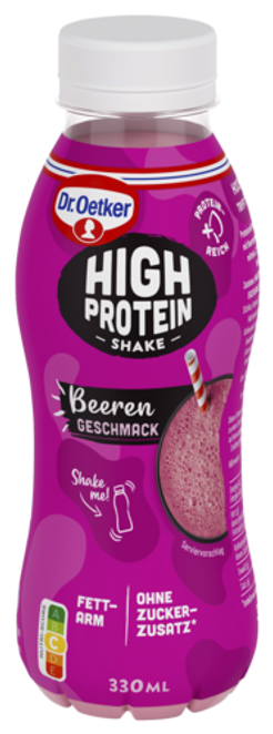 Dr. Oetker High Protein Shake Beeren-Geschmack