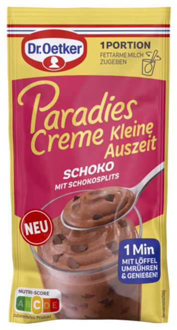 Dr. Oetker Paradies Creme Kleine Auszeit Schoko