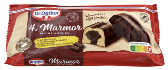 Dr. Oetker Fertige kleine Marmorkuchen 4er
