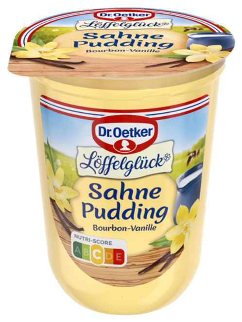 Dr. Oetker Löffelglück Sahne Pudding Bourbon-Vanille 500g