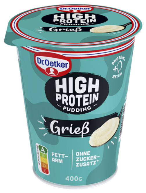 Dr. Oetker High Protein Pudding Grieß