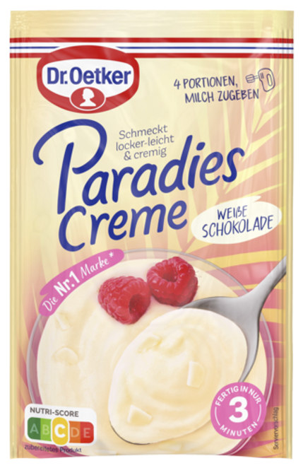 Dr. Oetker Paradies Creme Weiße Schokolade