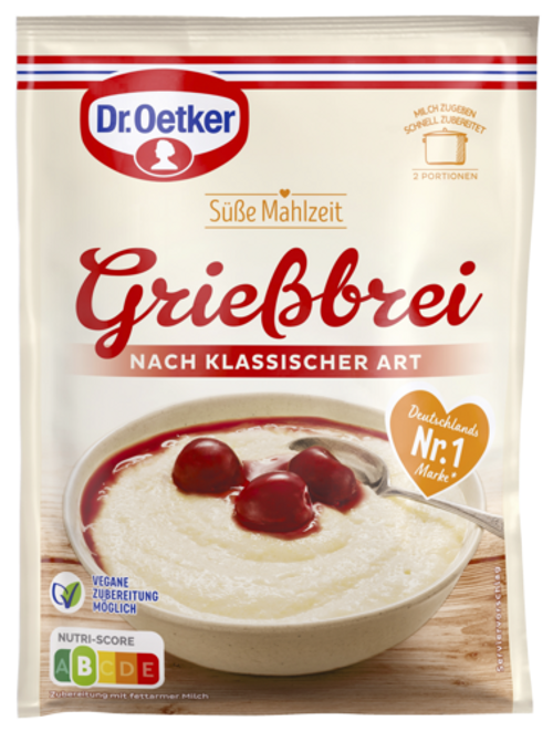 Dr. Oetker Grießbrei nach klassischer Art