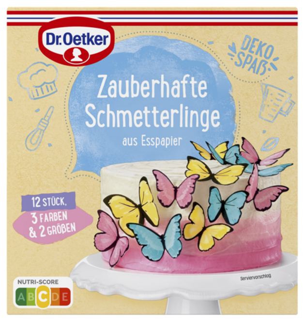 Dr. Oetker Zauberhafte Schmetterlinge