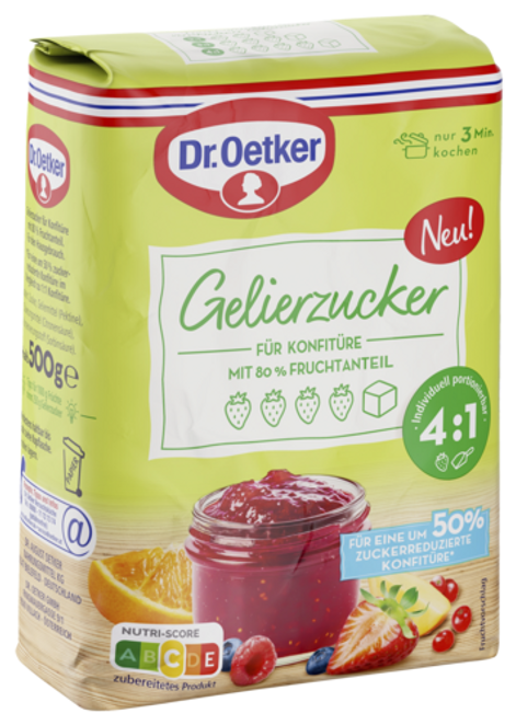 Dr. Oetker Gelierzucker 4:1