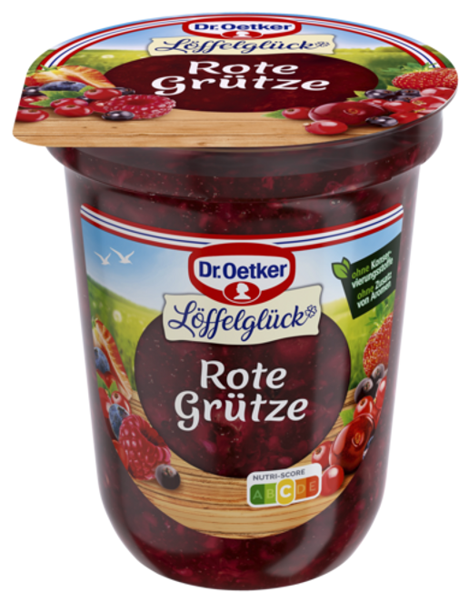 Dr. Oetker Löffelglück Rote Grütze