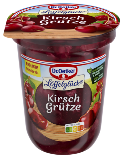 Dr. Oetker Löffelglück Kirsch Grütze