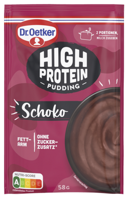 Dr. Oetker High Protein Pudding-Pulver Schoko