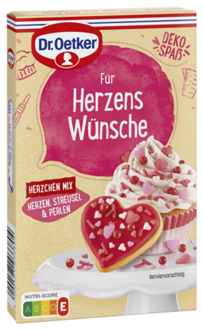 Dr. Oetker Für Herzens Wünsche Herzchen Mix