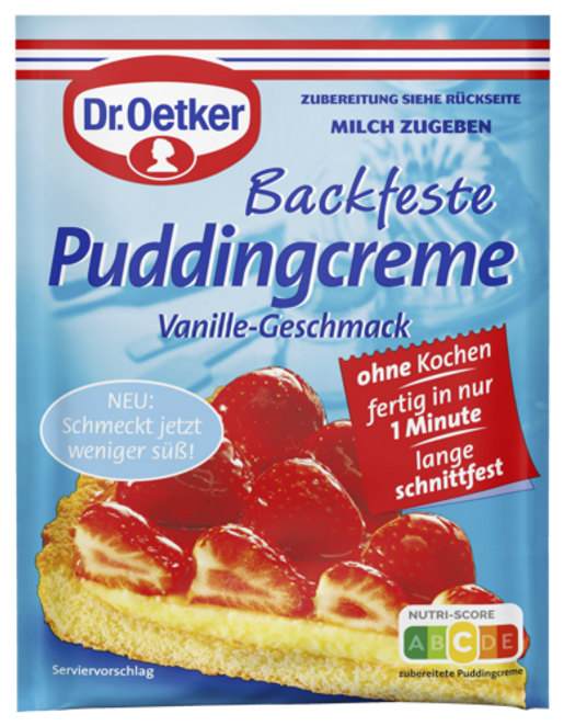 Dr. Oetker Backfeste Puddingcreme