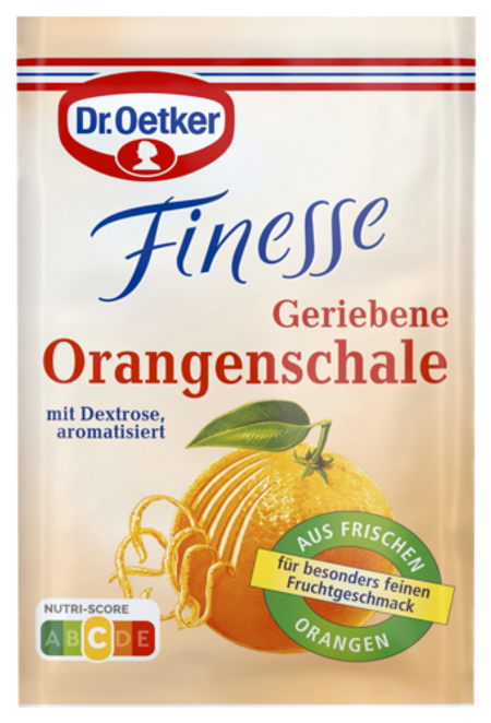 Dr. Oetker Finesse Geriebene Orangenschale