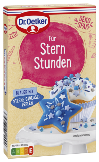 Dr. Oetker Für Stern Stunden Blauer Mix