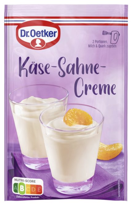 Dr. Oetker Käse-Sahne-Creme