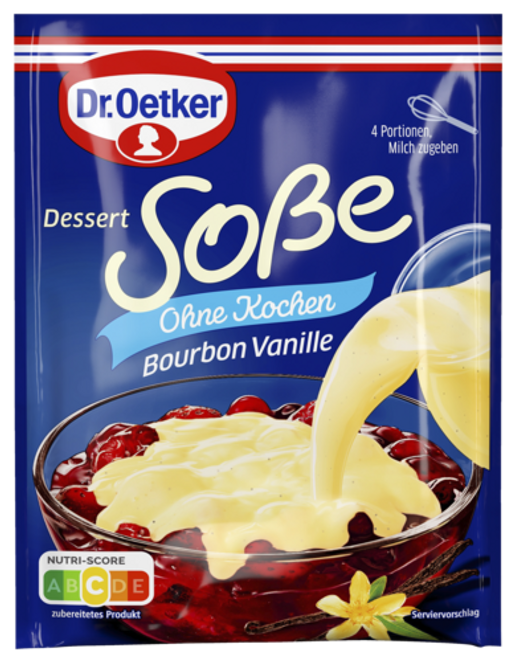 Dr. Oetker Soße Bourbon-Vanille ohne Kochen