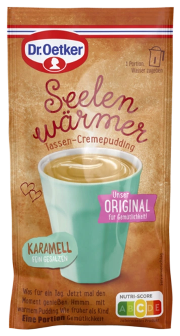 Dr. Oetker Seelenwärmer Tassen-Cremepudding Karamell