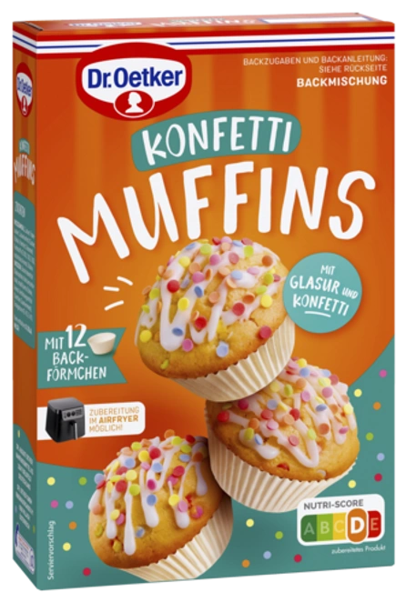 Dr. Oetker Konfetti Muffins