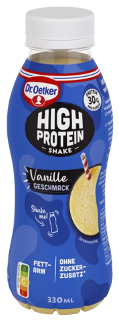 Dr. Oetker High Protein Shake Vanille-Geschmack