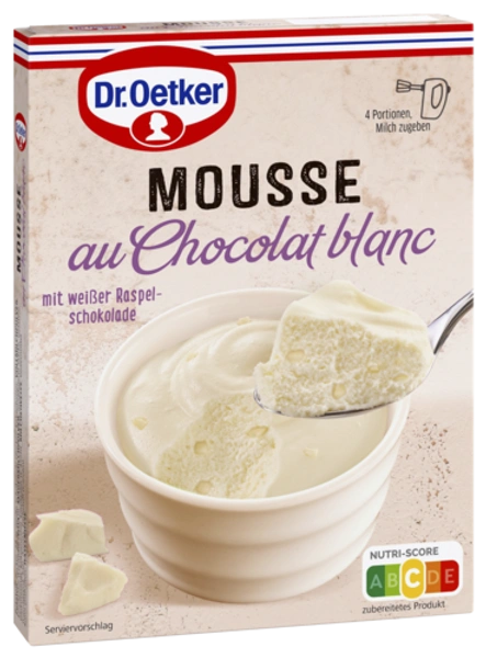 Dr. Oetker Mousse au Chocolat blanc