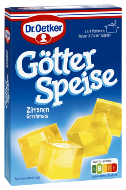 Dr. Oetker Götterspeise Zitronen-Geschmack