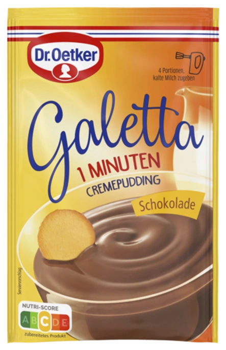 Dr. Oetker Galetta Cremepudding-Pulver Schokolade