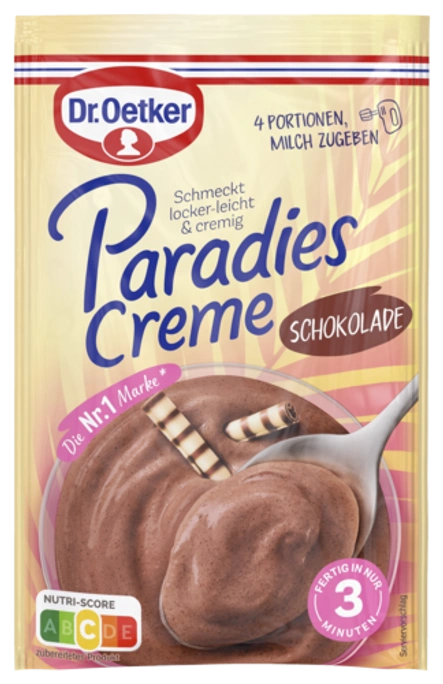 Dr. Oetker Paradiescreme Schokolade
