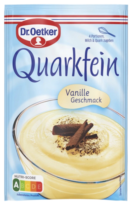 Dr. Oetker Quarkfein Vanille-Geschmack