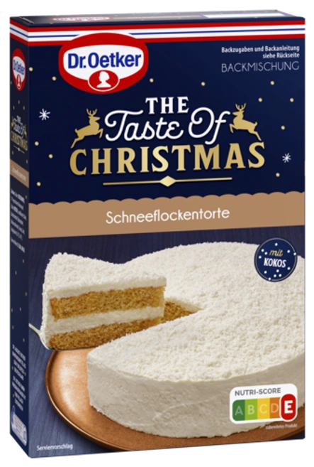 The Taste of Christmas Schneeflockentorte