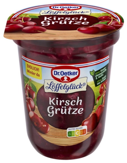 Dr. Oetker Löffelglück Kirsch Grütze