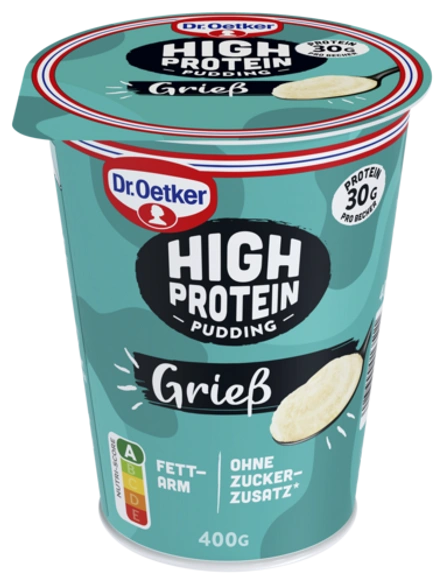 Dr. Oetker High Protein-Pudding Grieß