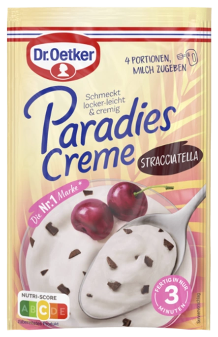 Dr. Oetker Paradiescreme Stracciatella