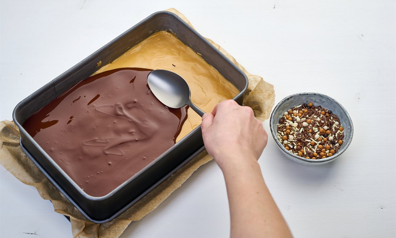 Schoko-Karamell-Shortbread Rezept | Dr. Oetker Schoko-Karamell-Shortbread Rezept | Dr. Oetker