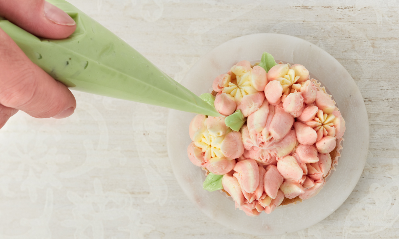 Blumen Cupcakes Rezept | Dr. Oetker