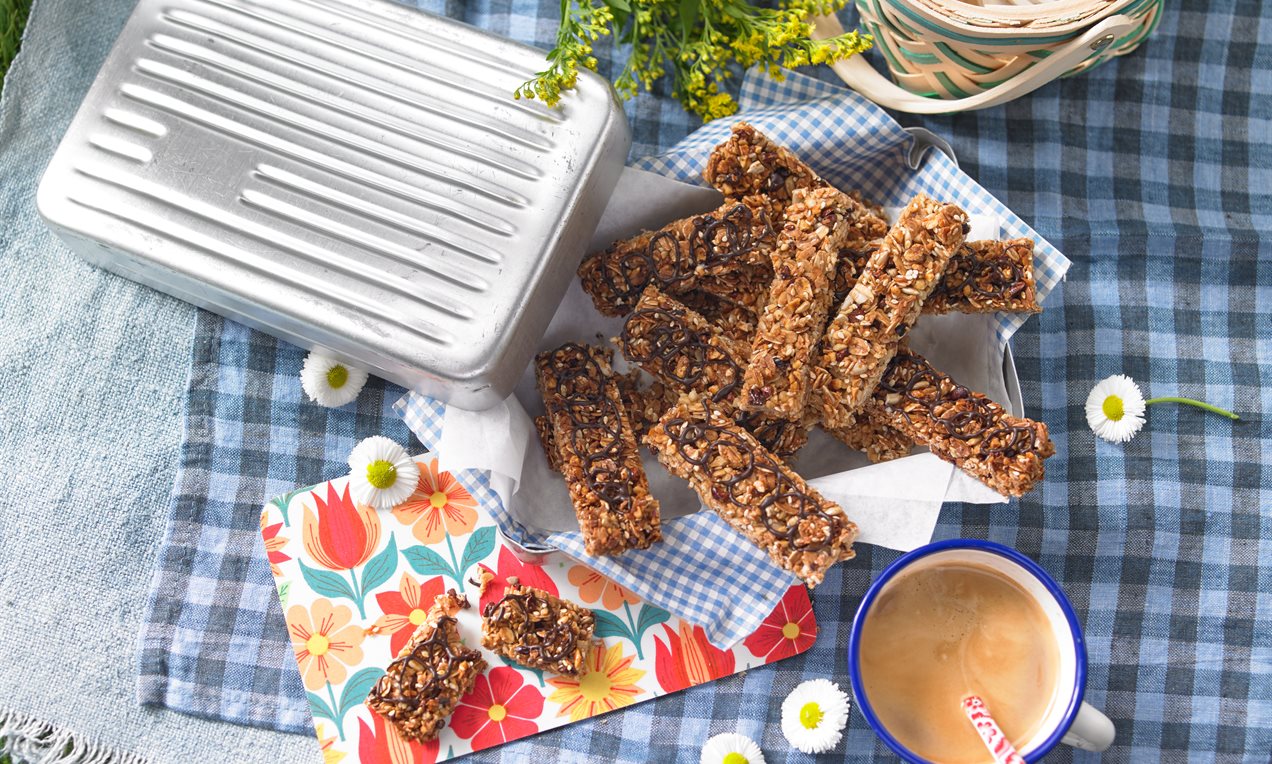 Kernige Müsli-Riegel