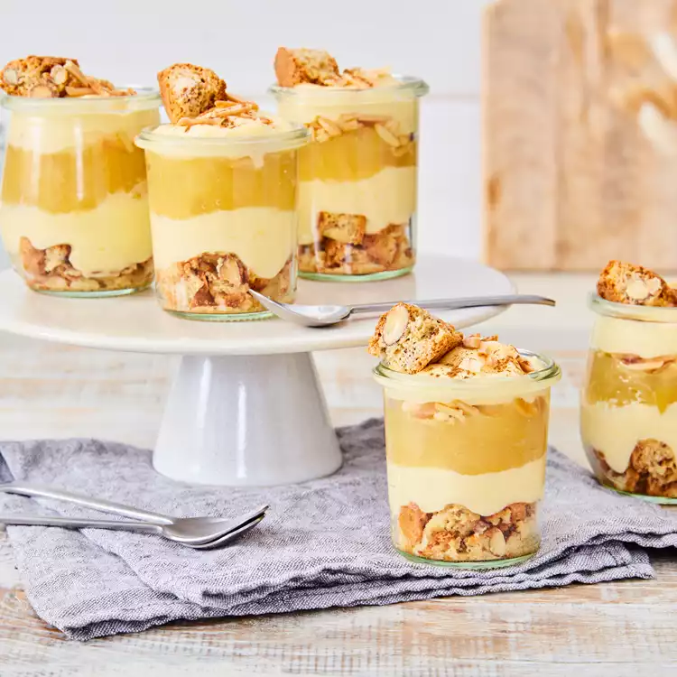 Apfel-Vanille-Becher